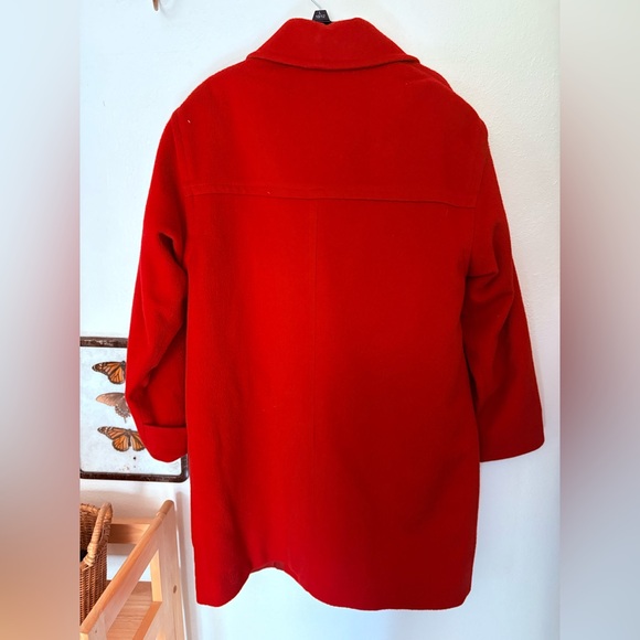 Eddie Bauer Red Duffle Toggle Coat | Heritage | Medium - Picture 5 of 11